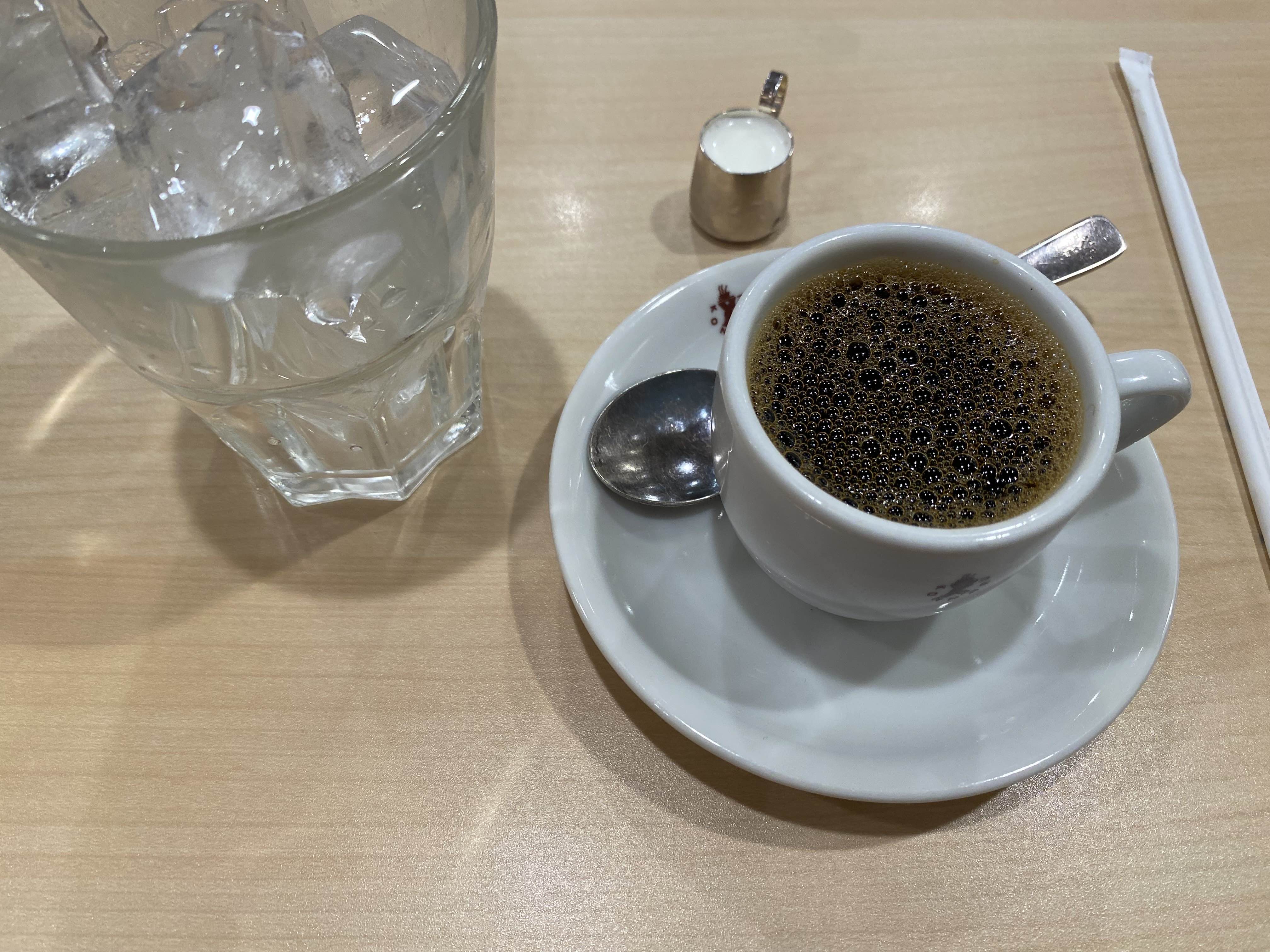 コンパルのアイスコーヒー